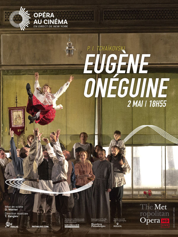 Affiche Eugène Onéguine (Metropolitan Opera)