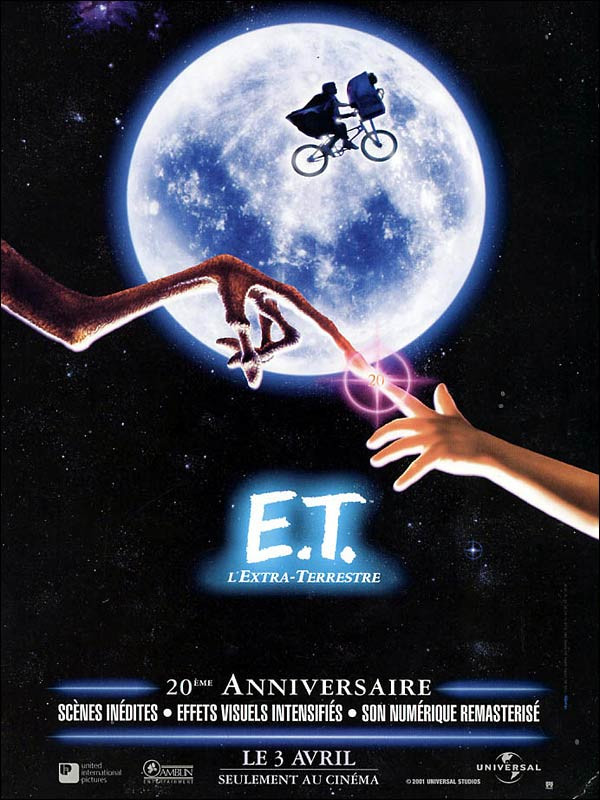 Affiche E.T. l'Extra-Terrestre