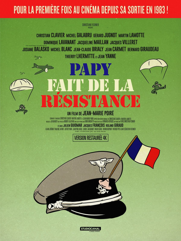 Affiche : Papy fait de la résistance