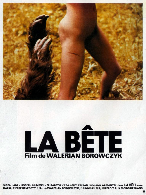 Affiche de La Bête