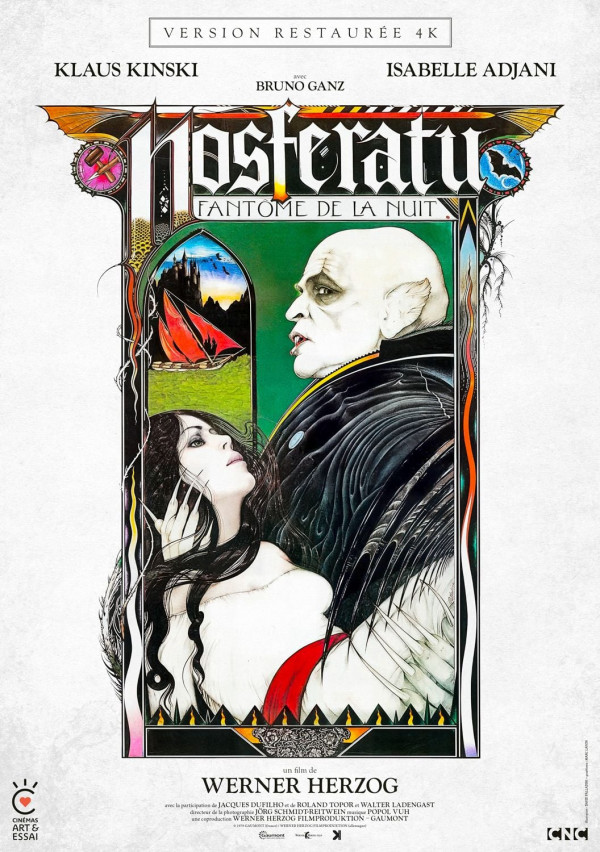 Affiche de Nosferatu, fantôme de la nuit