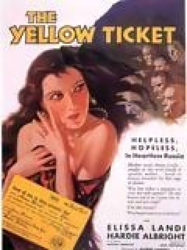 Affiche Le Passeport jaune
