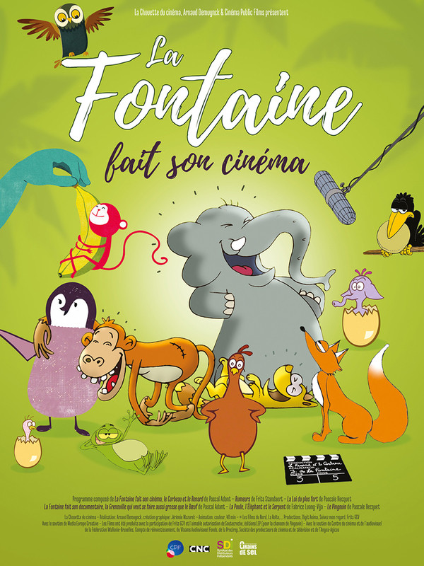Affiche de La Fontaine fait son cinéma