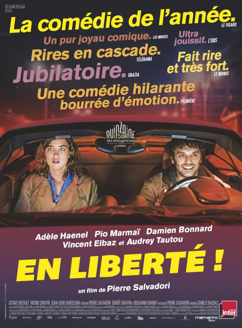 Affiche du film En liberté !