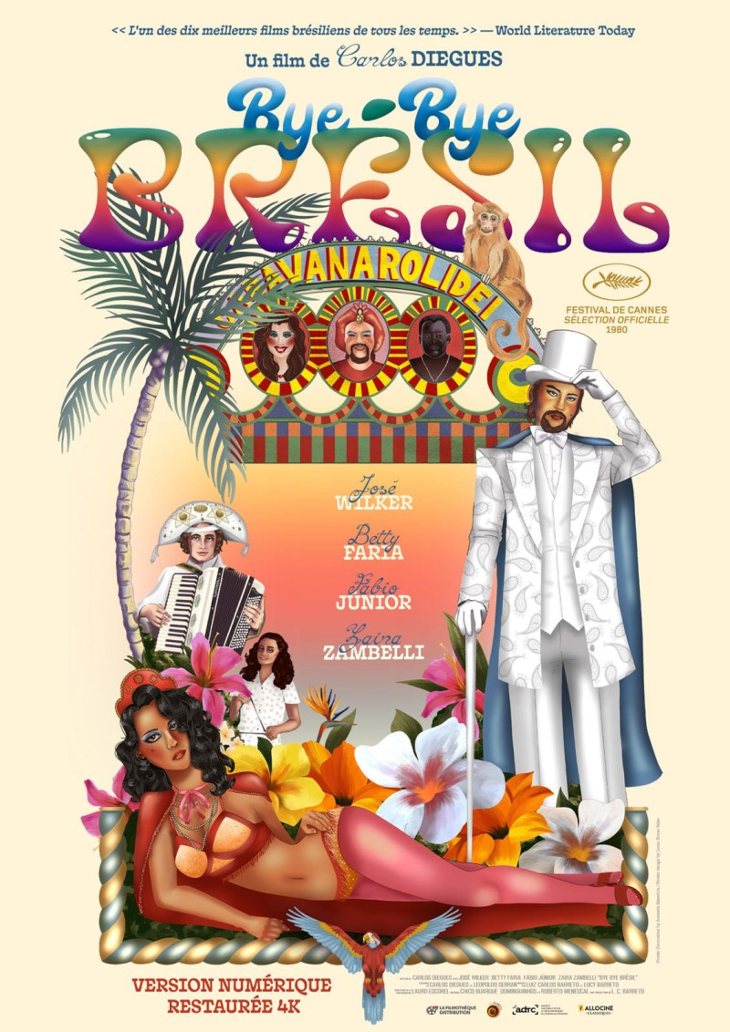 Affiche du film Bye Bye Brésil