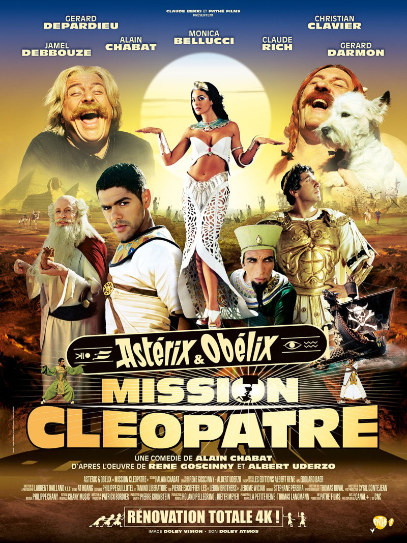 Affiche du film Astérix et Obélix Mission Cléopatre