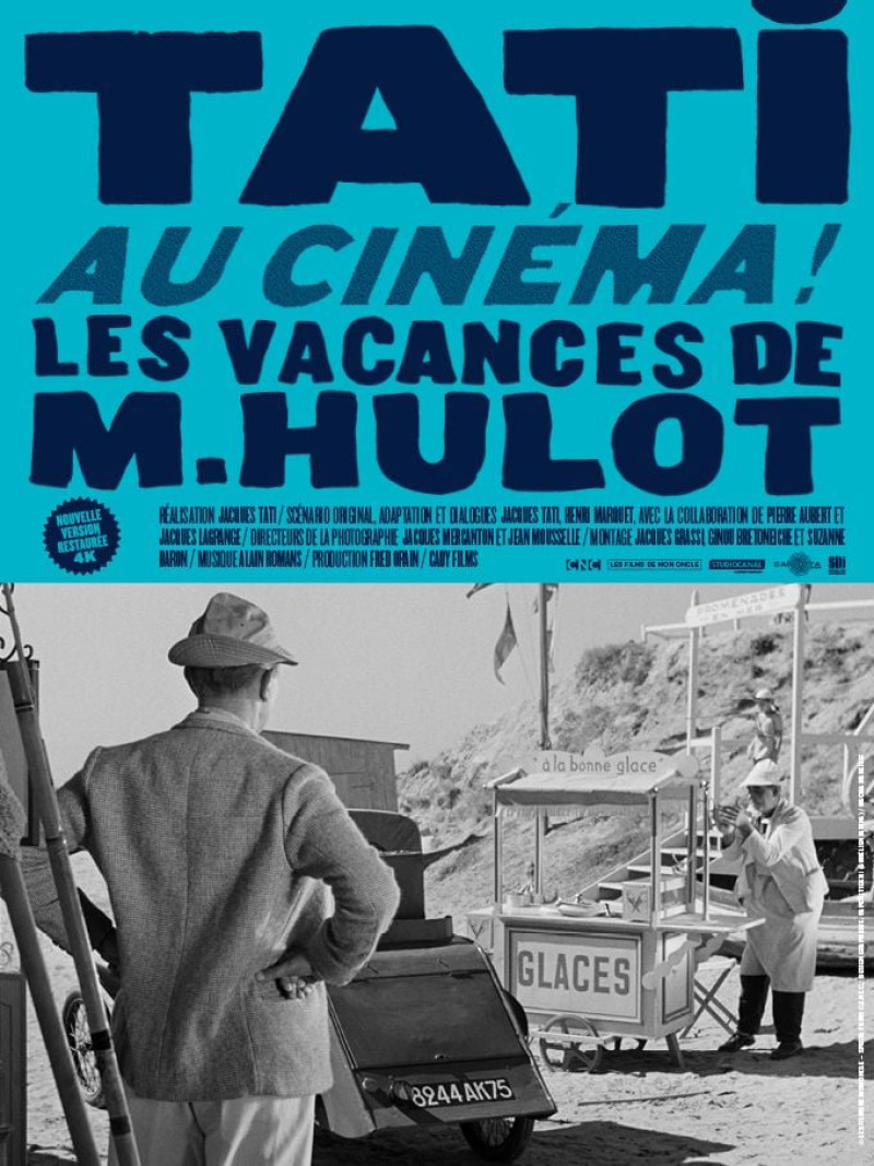 Affiche du film Les Vacances de Mr Hulot