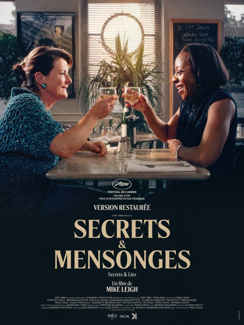 Affiche du film Secrets et mensonges