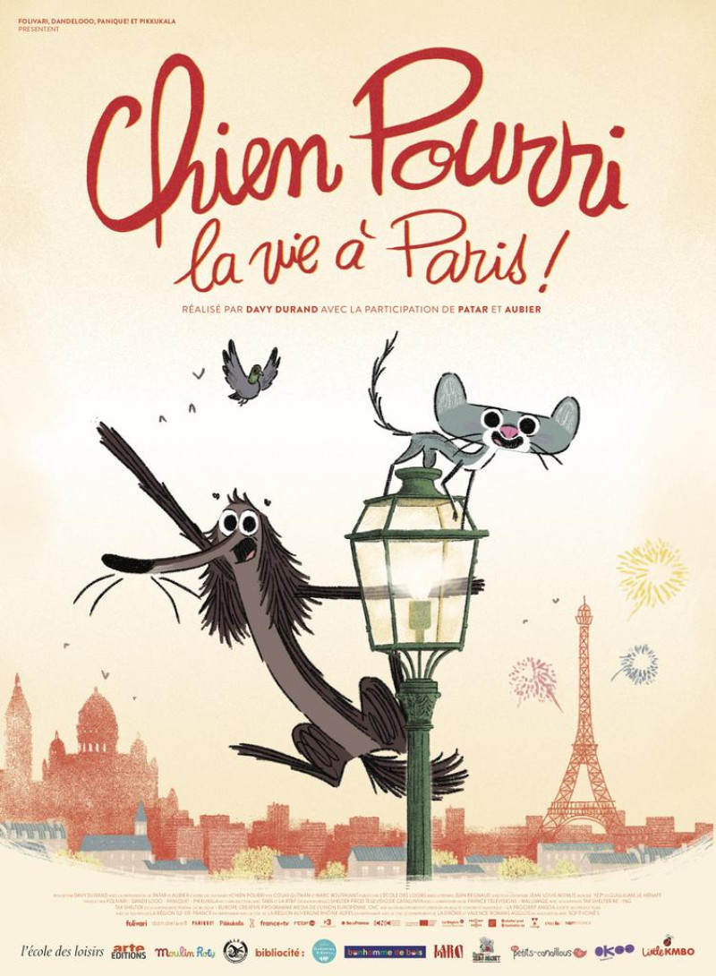 Affiche du film Chien Pourri, la vie à Paris !