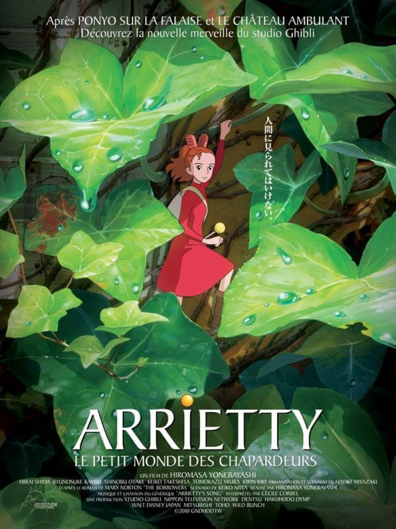 Affiche du film Arrietty, le petit monde des chapardeurs