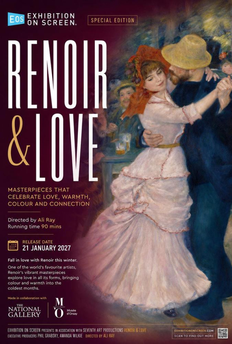 Affiche du film Renoir et l'amour