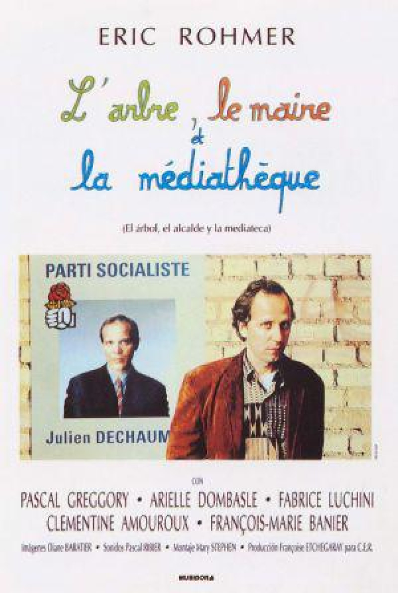 Affiche du film L'Arbre, le maire et la médiathèque