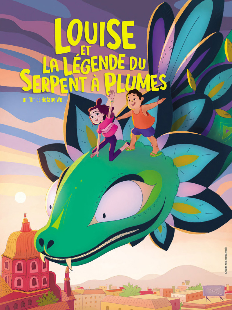 Affiche du film Louise et la légende du serpent à plumes