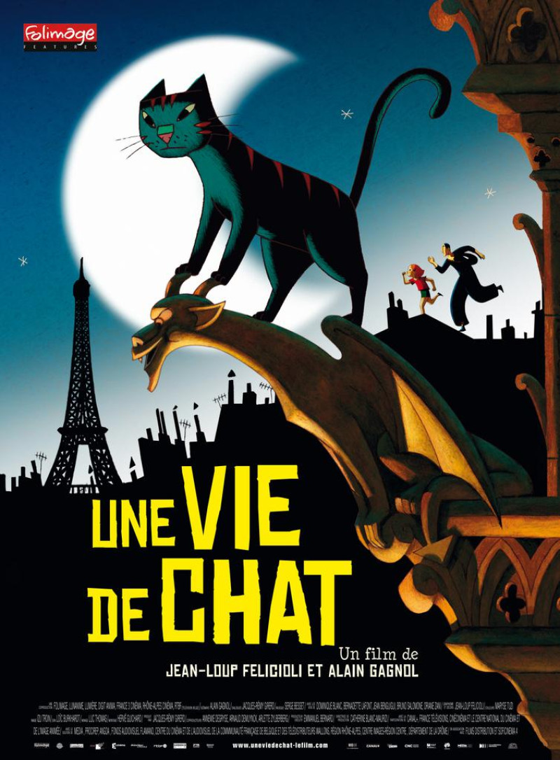 Affiche du film Une vie de chat