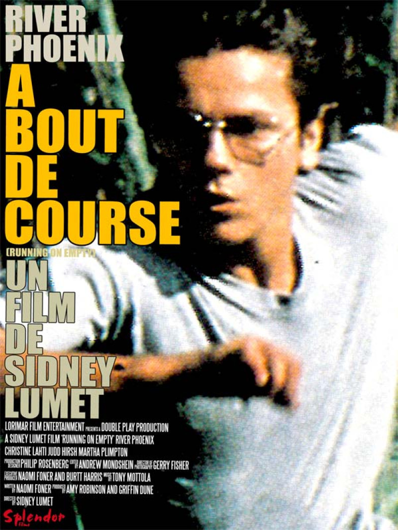 Affiche du film A bout de course