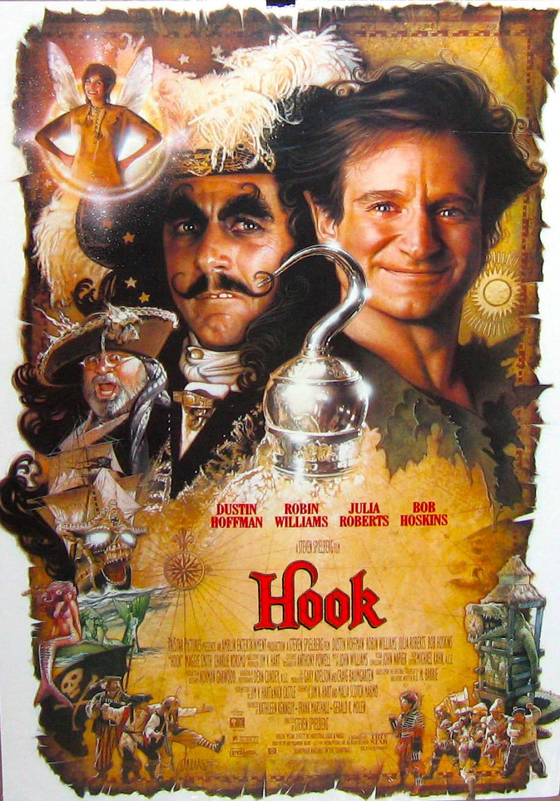 Affiche du film Hook ou la Revanche du Capitaine Crochet