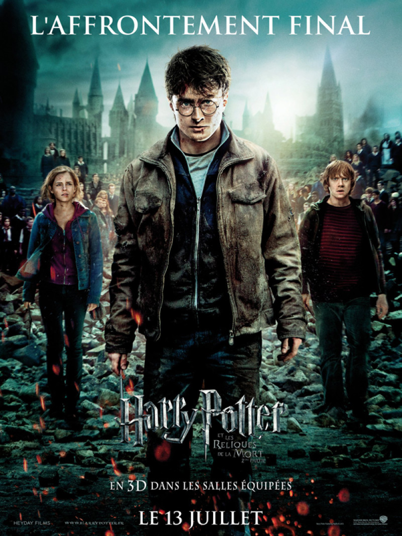 Affiche du film Harry Potter et les reliques de la mort, 2ème partie