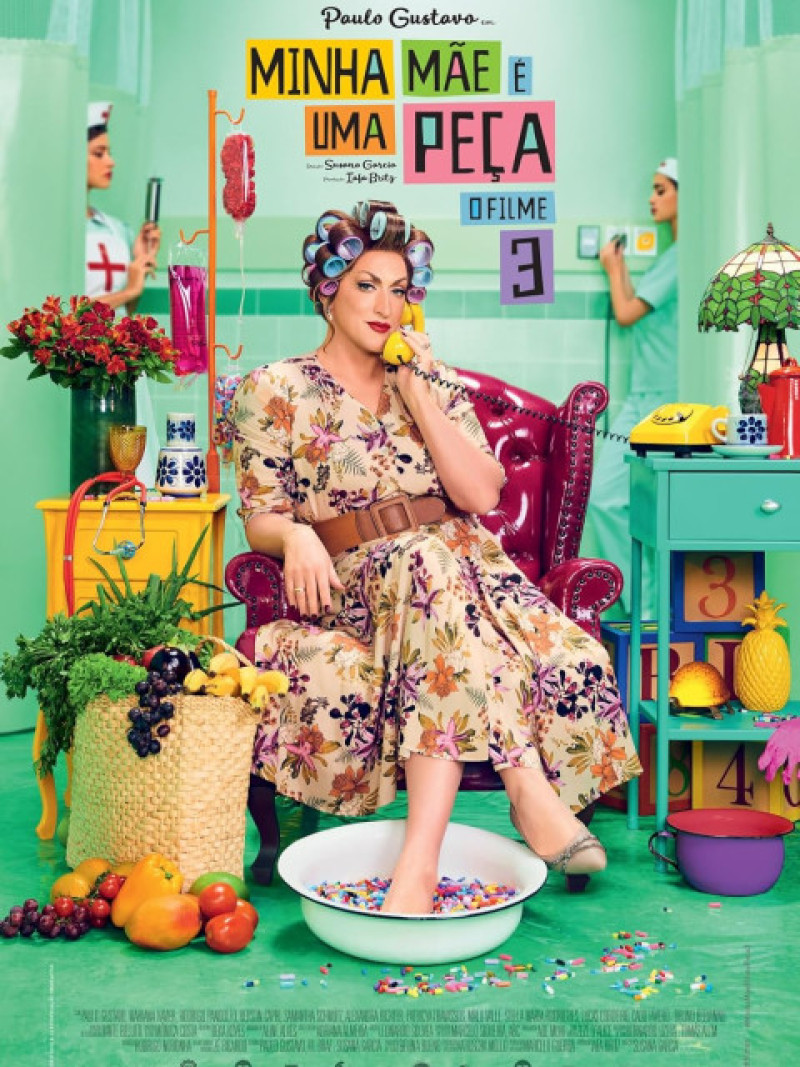 Affiche du film Minha Mãe é uma Peça 3: O Filme