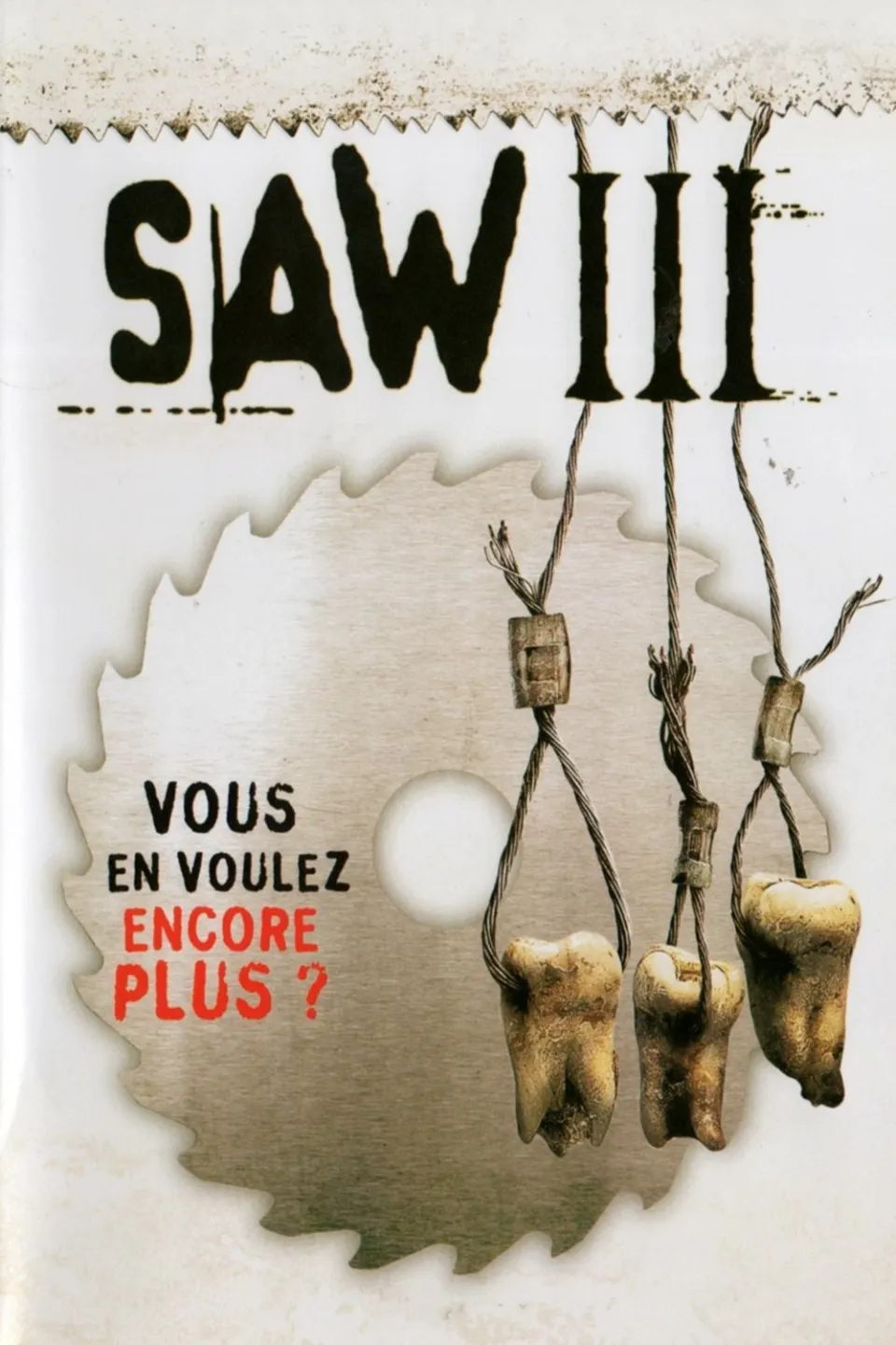 Affiche du film SAW 3